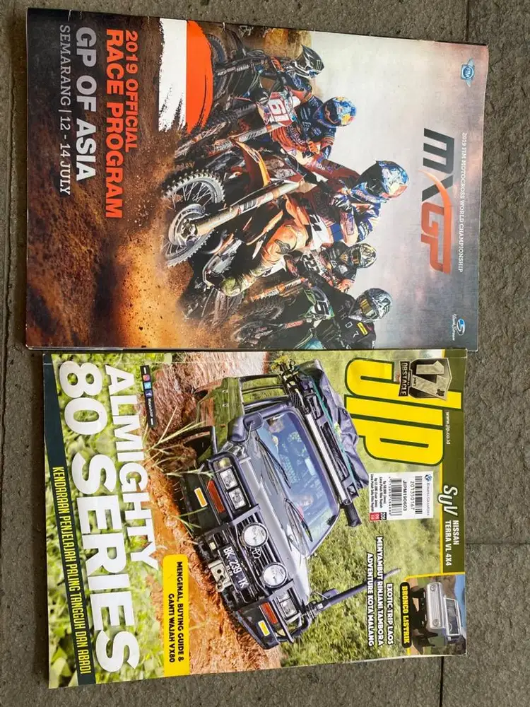 Majalah otomotif jeep dan mx gp trail