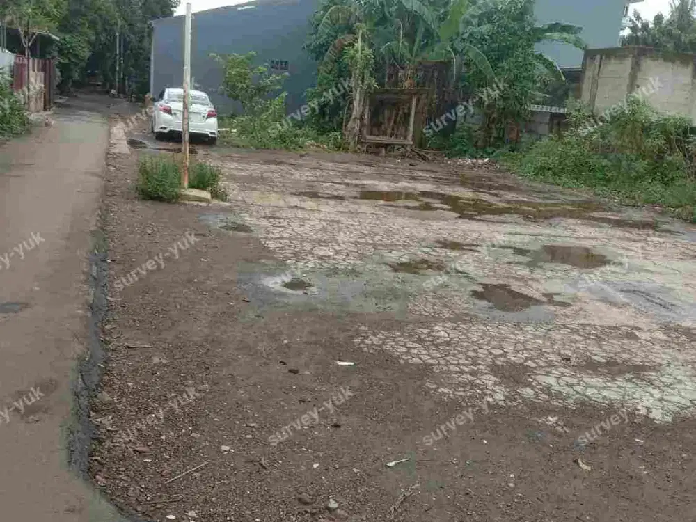 Tanah 400 m2 SHM Benas Banjir  Dekat Kantor Walikota Tangsel