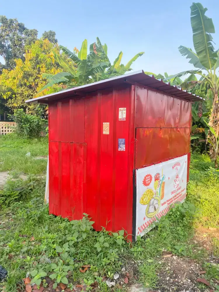 Konteiner booth Jualan Tempat usaha