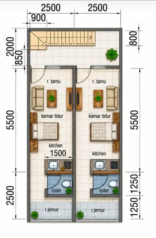 di jual tanah di kebon baru, tebet jaksel