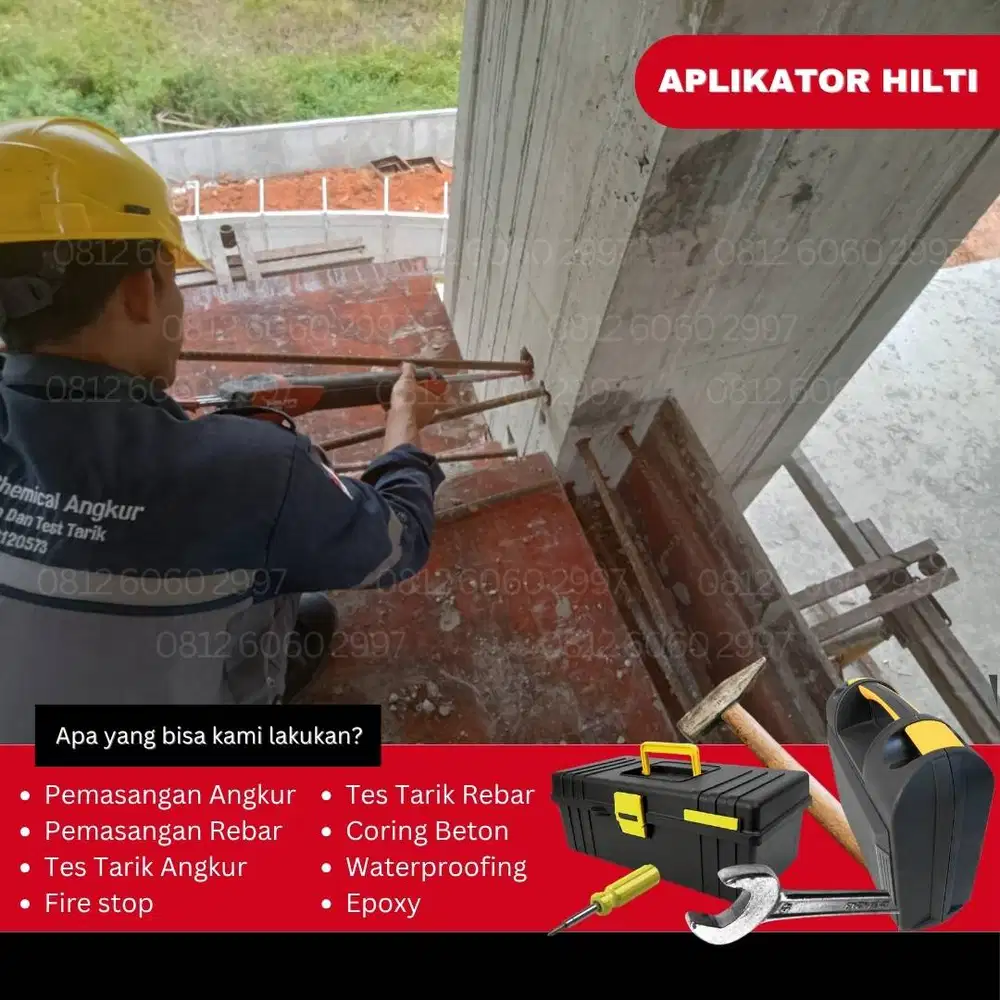 Harga Jasa Chemical Rebar D19