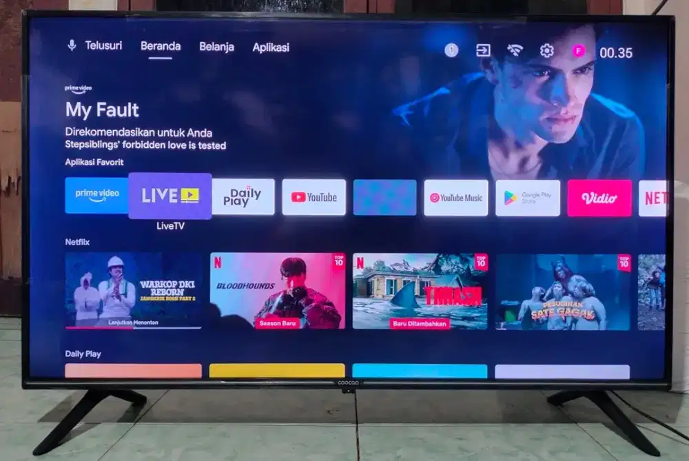 Android TV Coocaa 43 inch