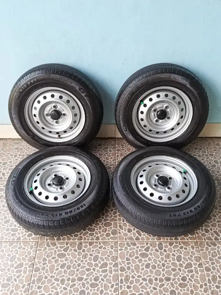 4 BAN + VELG 155/80/R13