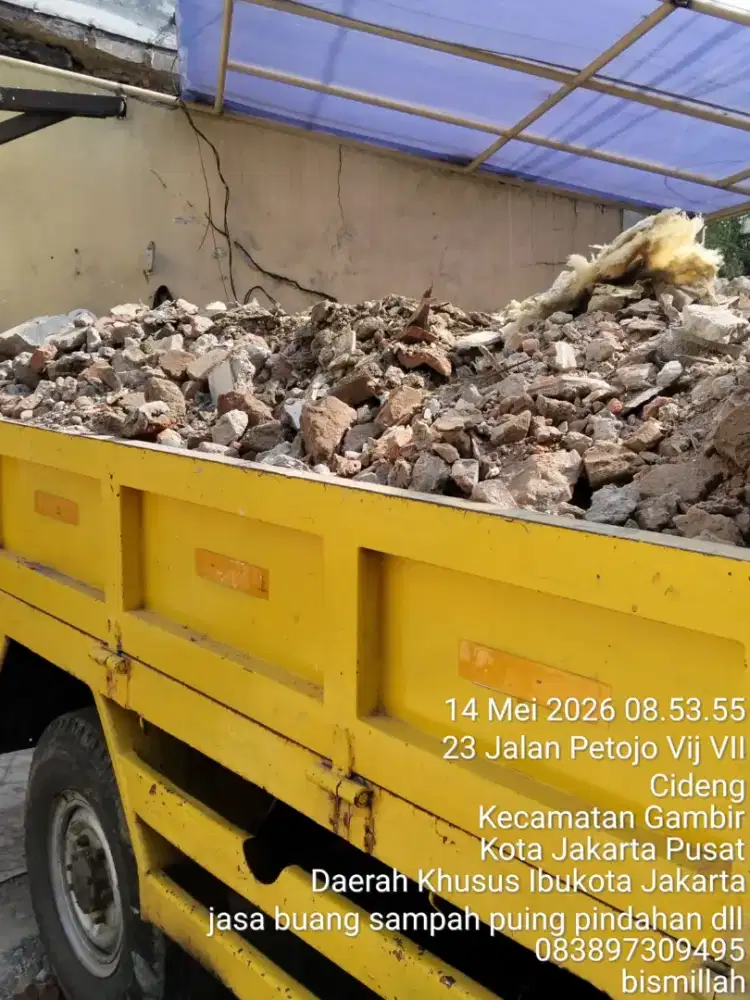 Jasa pengurugan puing dan tanah