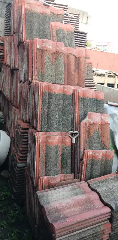 Jual genteng beton bekas