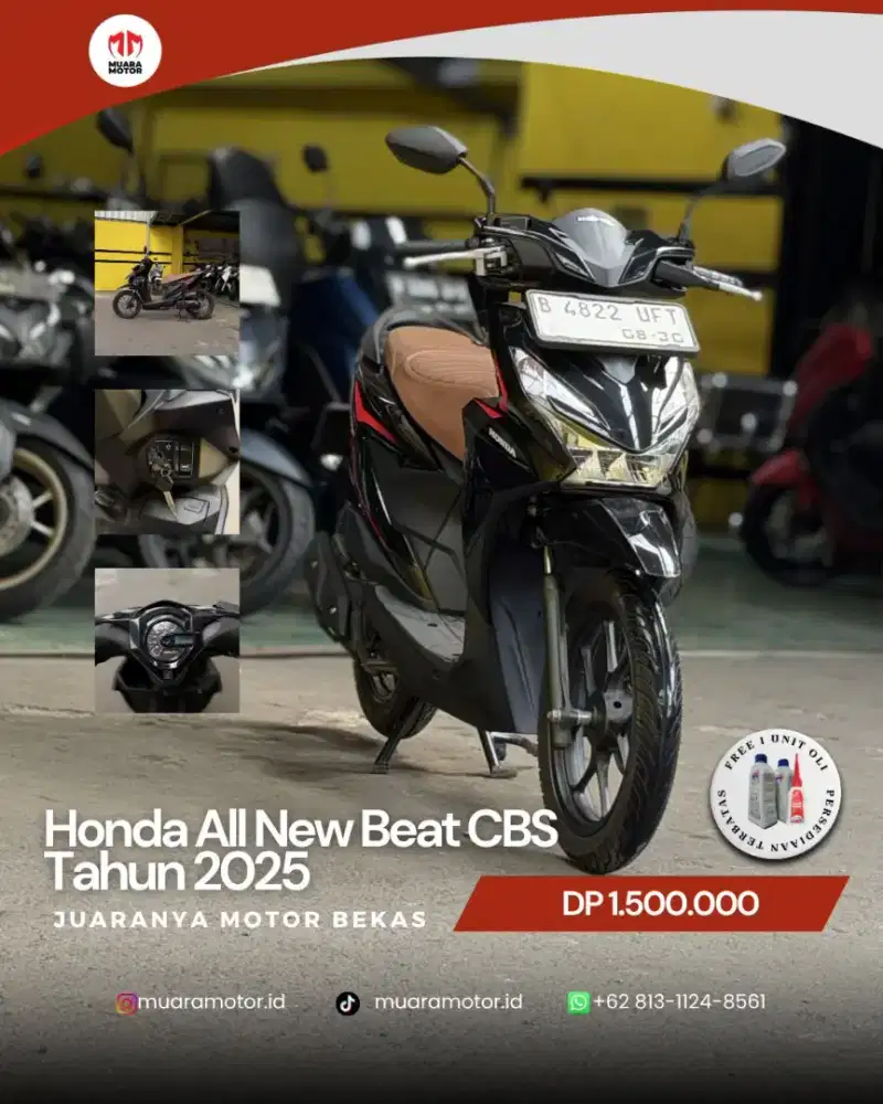 HONDA BEAT CBS 2025 CASH CREDIT