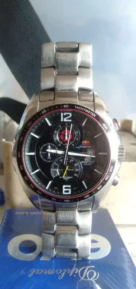 Jam tangan casio edifice redbul racing chorono