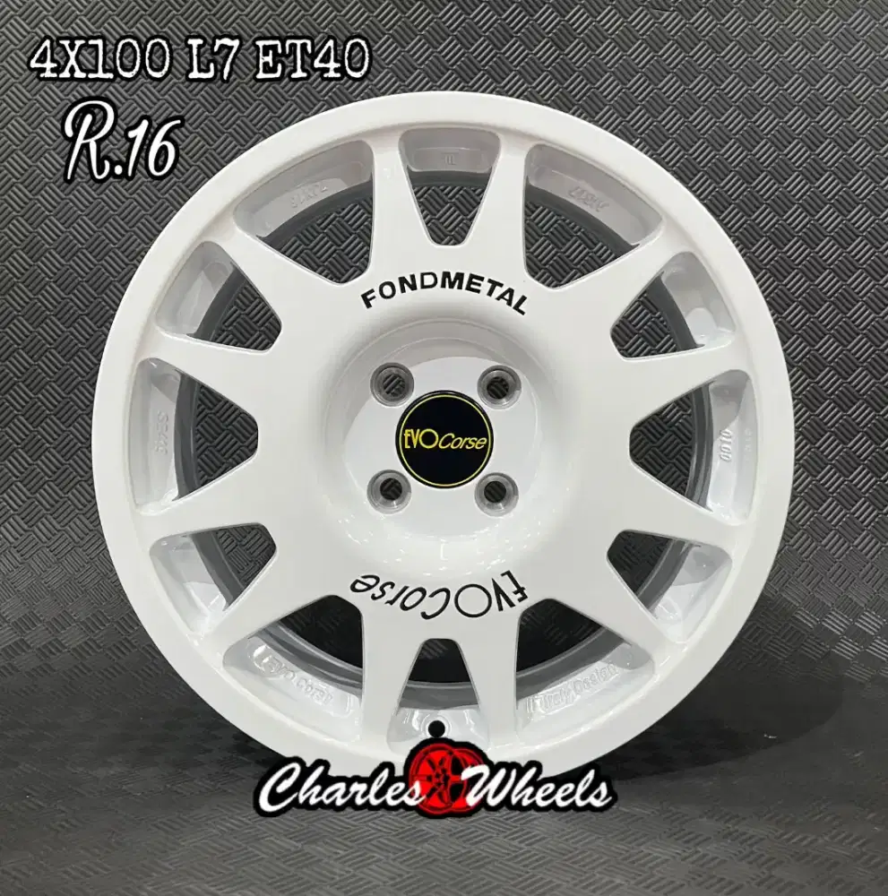VELG EVO CORSE RING 16 PUTIH