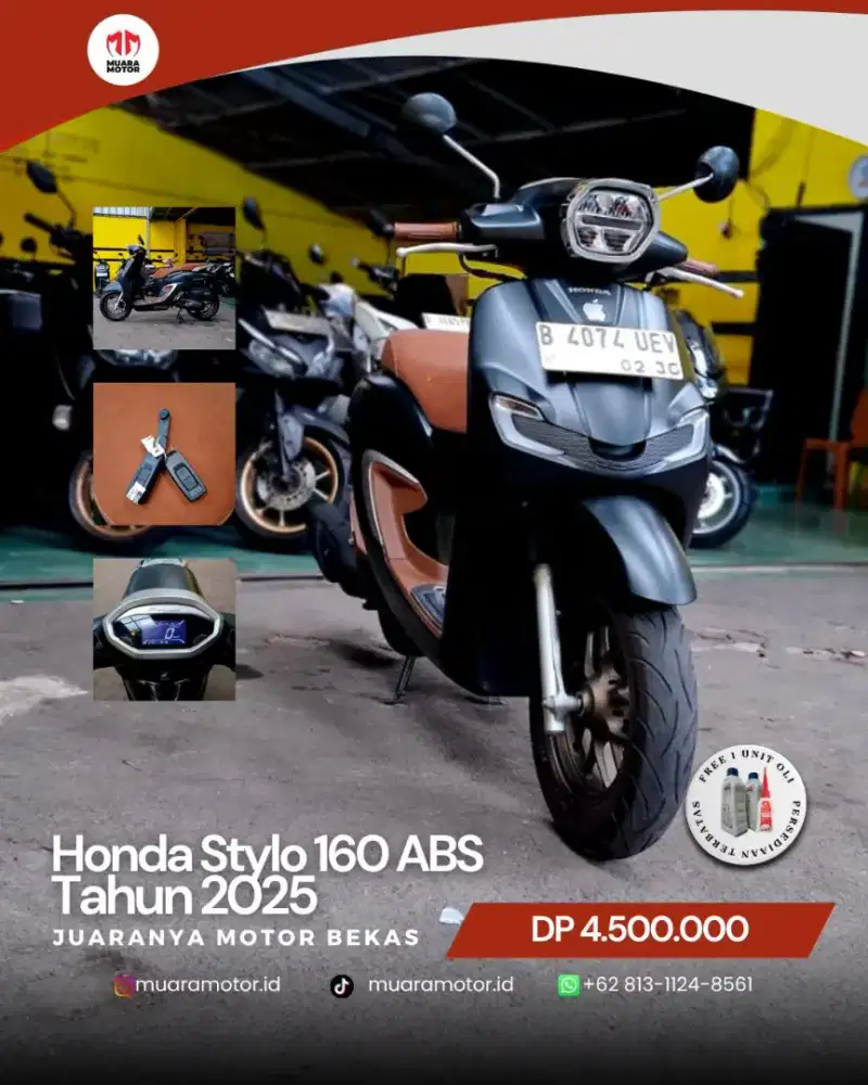 HONDA STYLO ABS 2025 CASH CREDIT