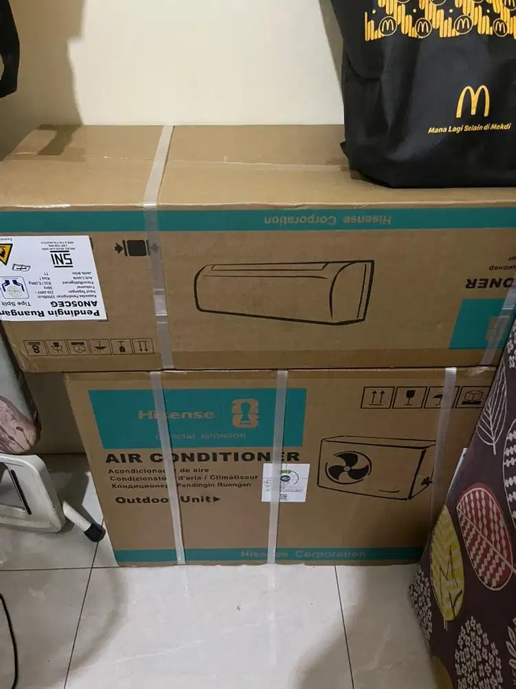 Ac hisense setengah pk