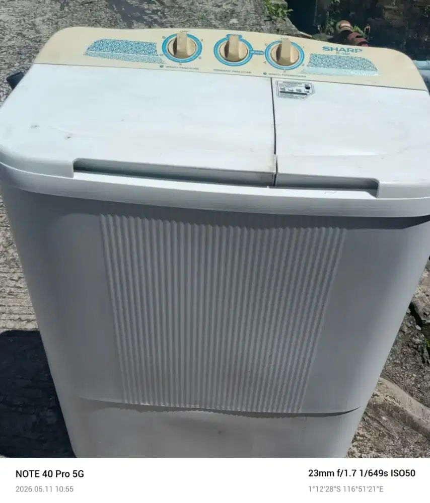 mesin cuci Sharp 8kg normal