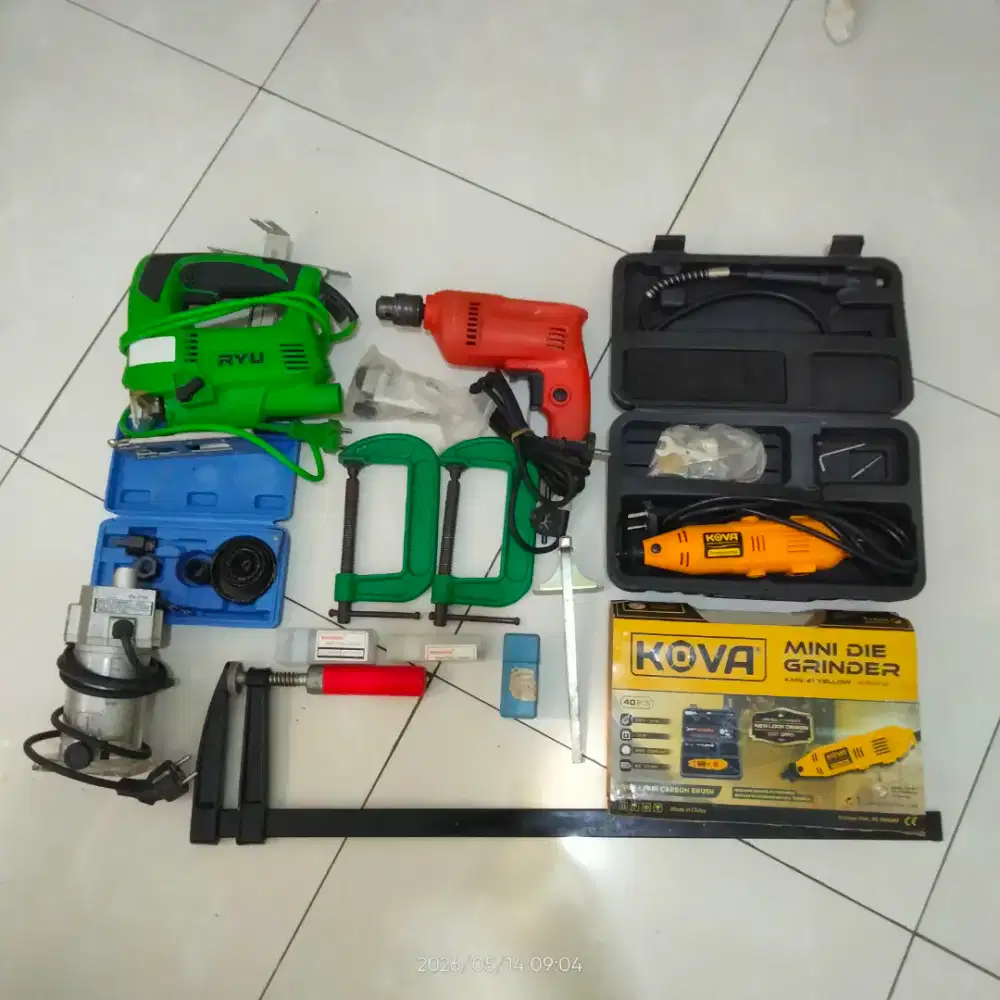 Dijual Mesin Bor, jigsaw dan lain-lain