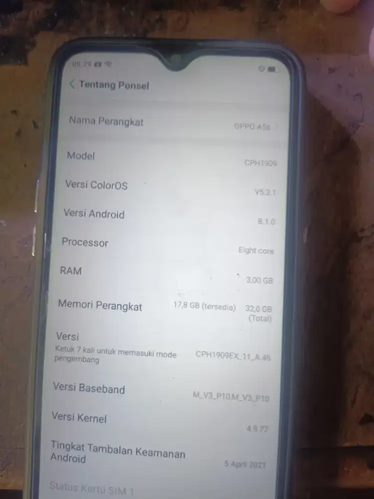 Oppo a5s  normal