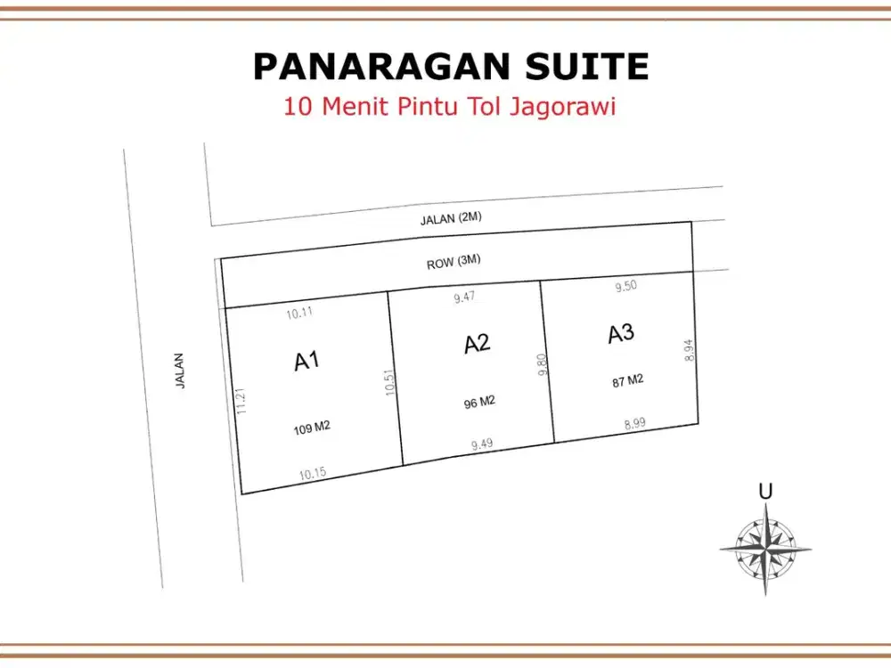 Tanah Residensial Free SHM 3 Menit ke Stasiun Kota Bogor