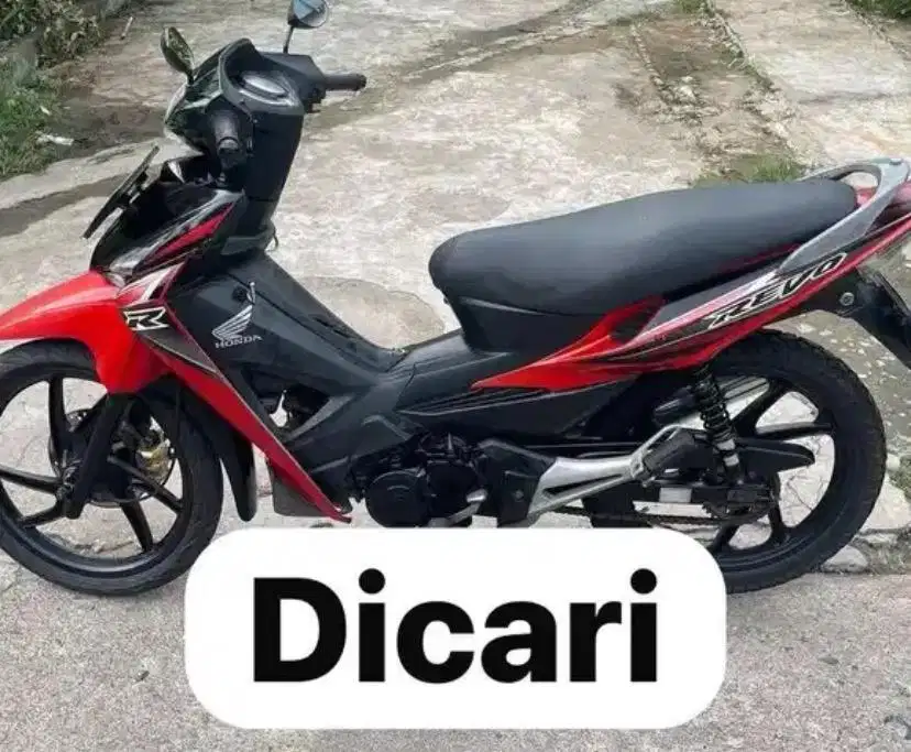 Di Cari Honda Revo Kapinis, Revo Ramping 2007 Ke Atas Revo 2008 Lancip