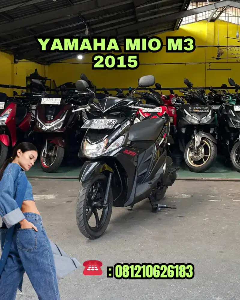 YAMAHA MIO M3 2015 KOMPLIT