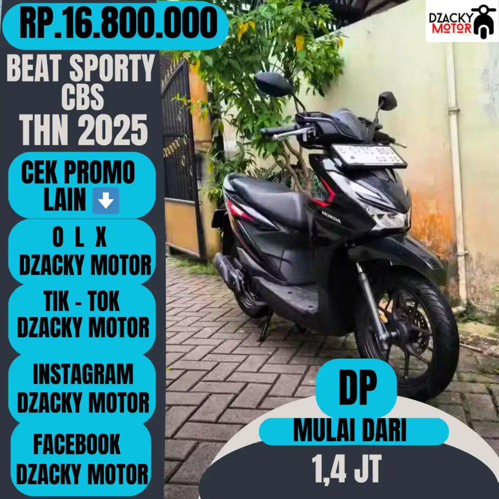 BEAT SPORTY CBS THN 2025 SECOND LIKE NEW