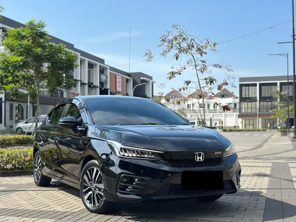 (KM 13 RIBU) HONDA CITY HATCHBACK RS MATIC 2022 HITAM NON SENSING