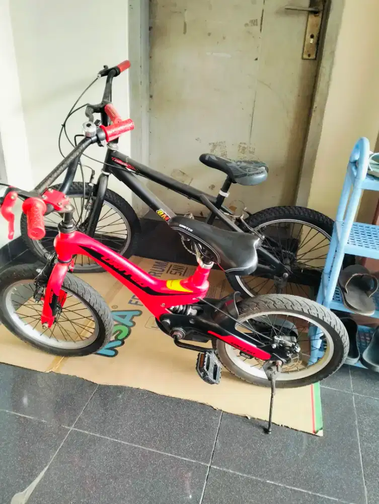 Sepeda anak United Merah Nexium ring 16