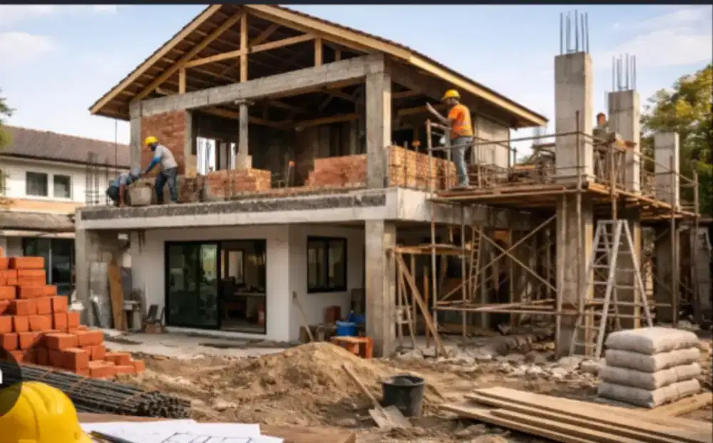 Siap Bantu Renovasi & Bangun Rumah dan Gudang.