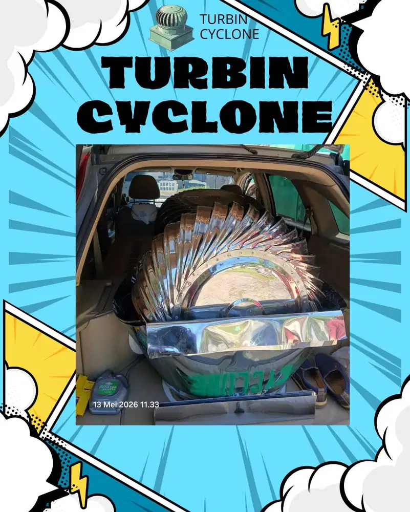 Jual Turbin Ventilator Surabaya – Solusi Ventilasi Atap Berkualitas un