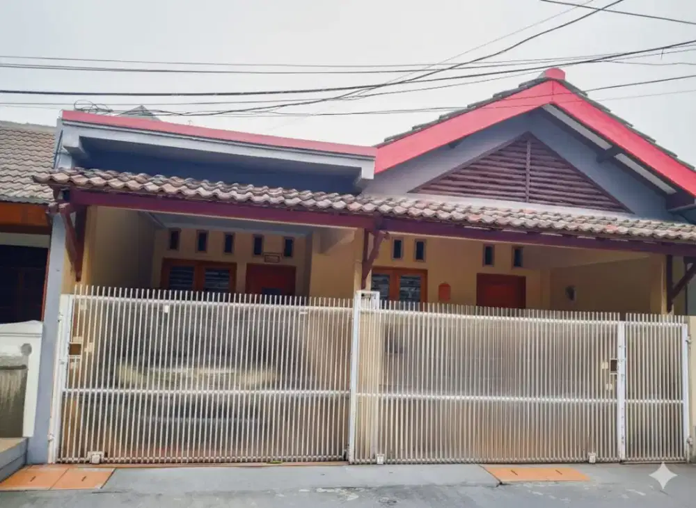 Di jual rumah siap huni perumahan taman wisma asri