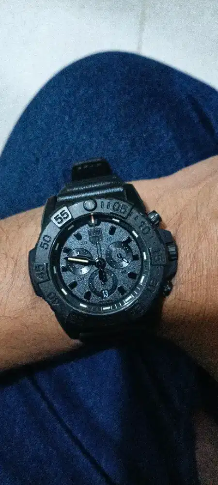 Jam tangan Luminox navy seal cronograp L-3581