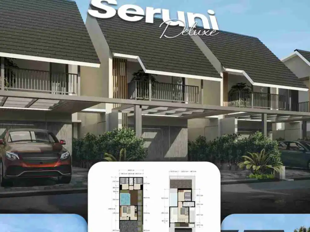 Jual Rumah Baru Villa Mewah cluster di Lembang Bandung Utara 2 Lantai + Minipool Murah