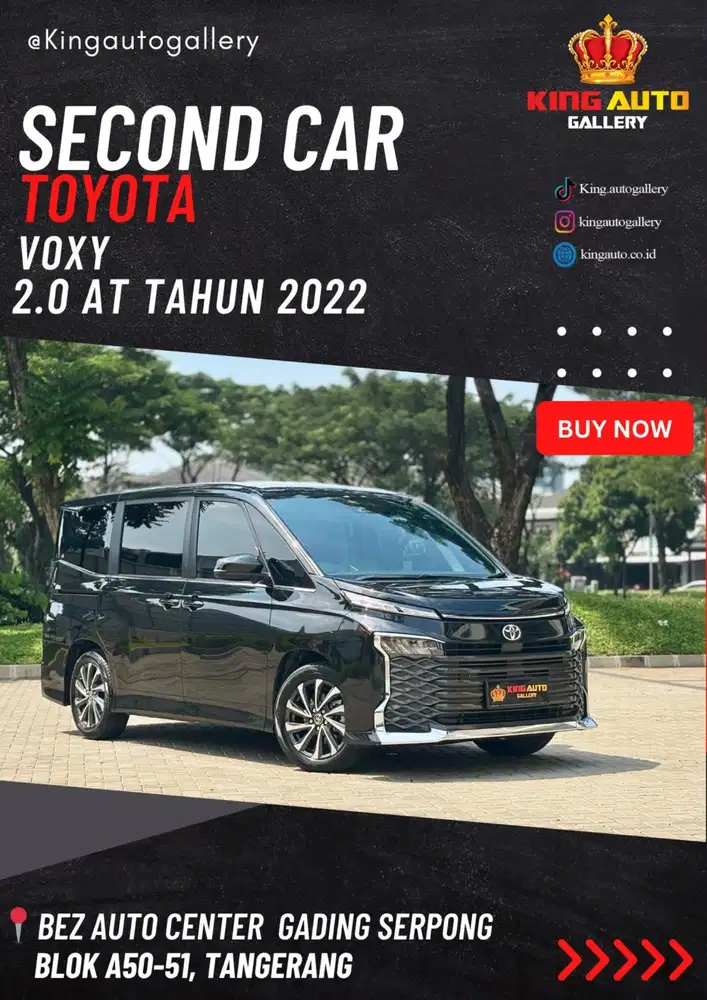 Toyota VOXY TSS 2.0AT 2022 GENAP