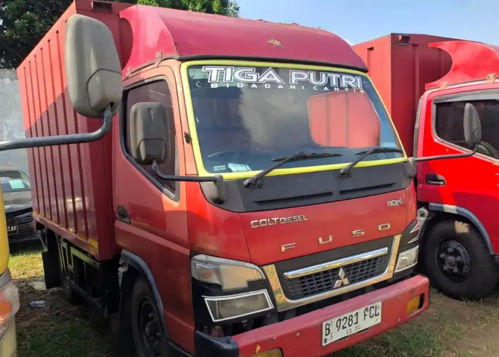 MULUS+banbaru CDE Mitsubishi Coltdiesel engkel FE 71 box besi 2020 bok