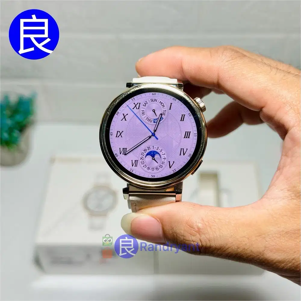 Huawei Watch GT 5 41mm White Leather Garansi Resmi Indo Fullset Ori