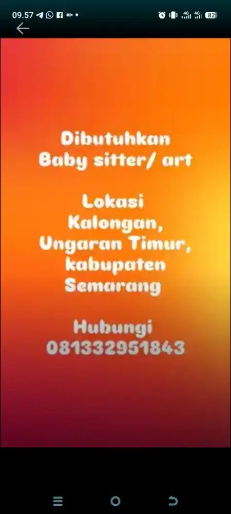baby sitter/art