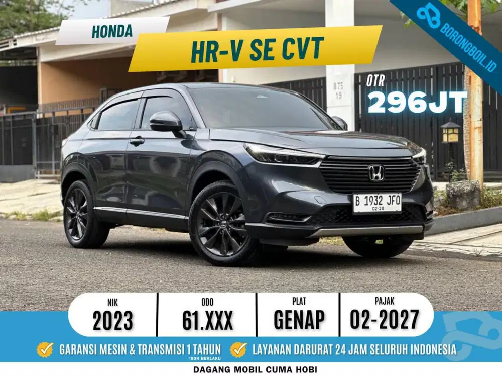 HRV SE CVT 2023 Meteoroid Gray Metallic