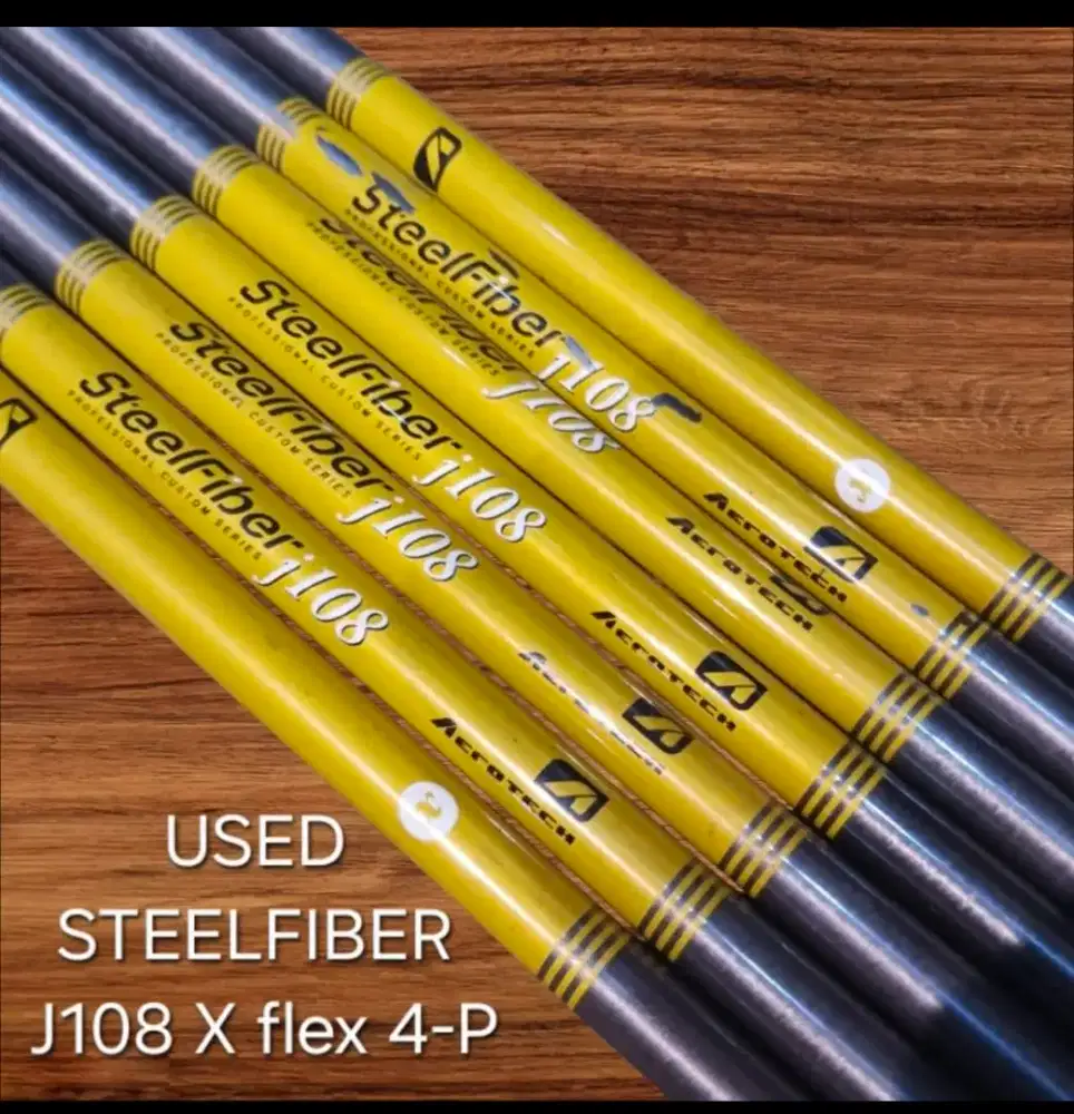 Stick golf shaft iron set Aero Tech steel fiber spec japan