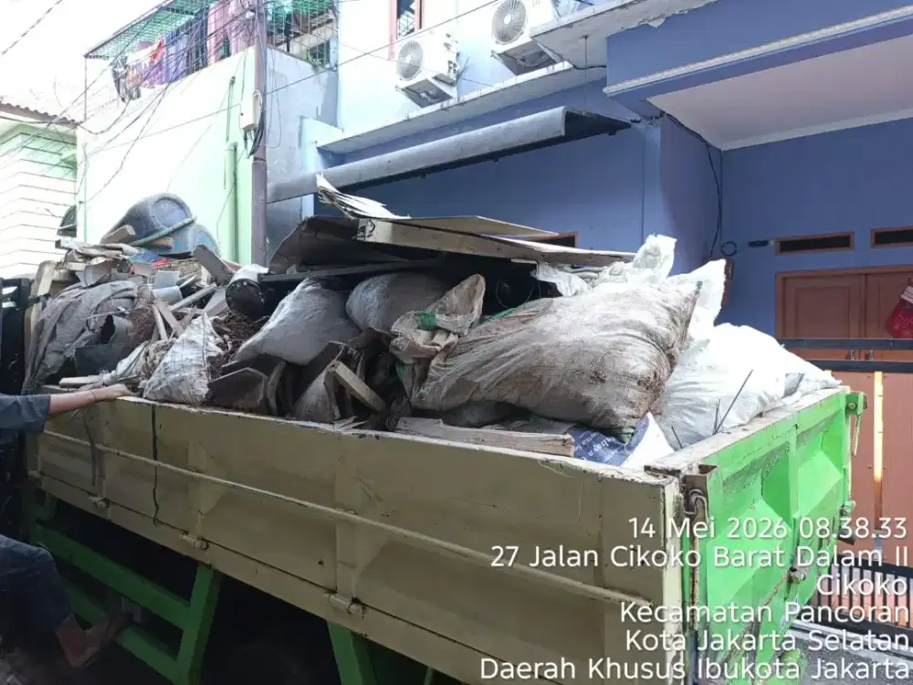 Jasa buang puing proyek