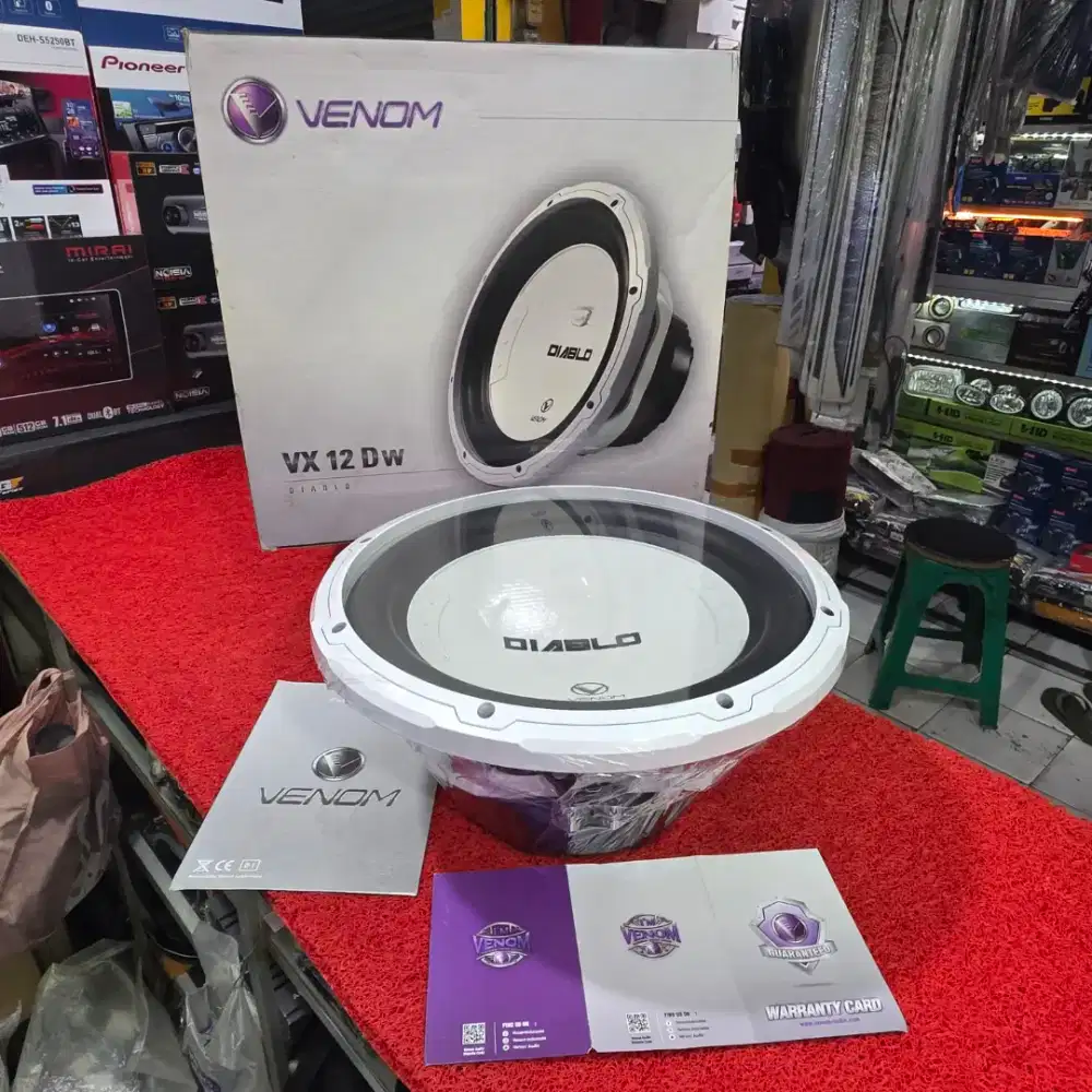 Subwoofer VENOM DIABLO VX 12 Dw Subwoofer VENOM DIABLO 12 in