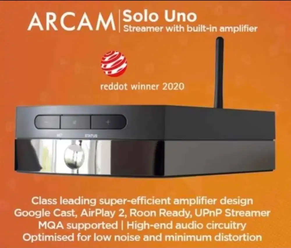 Dijual 1 Set Arcam Streamer + Speaker Wharfedale Evo 4.1