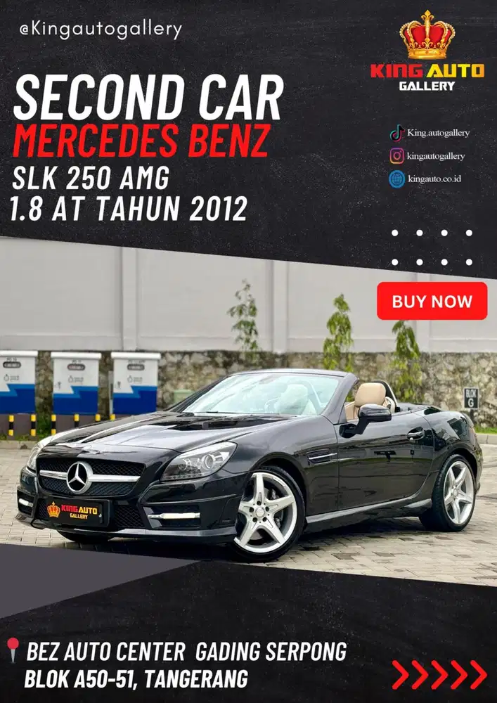 MERCY SLK250 SLK 250 AMG 1.8AT 2012 (CABRIOLET)