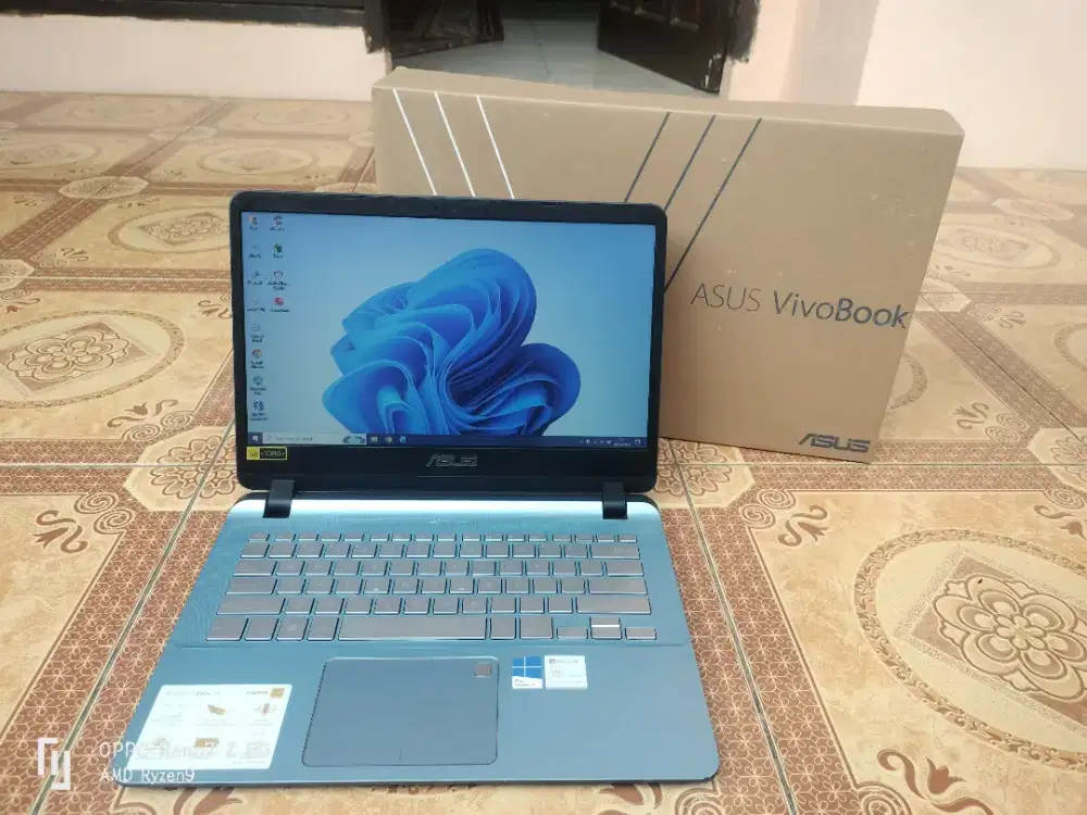 Asus Vivobook Celeron N4000 SSD Normal Pemakaian