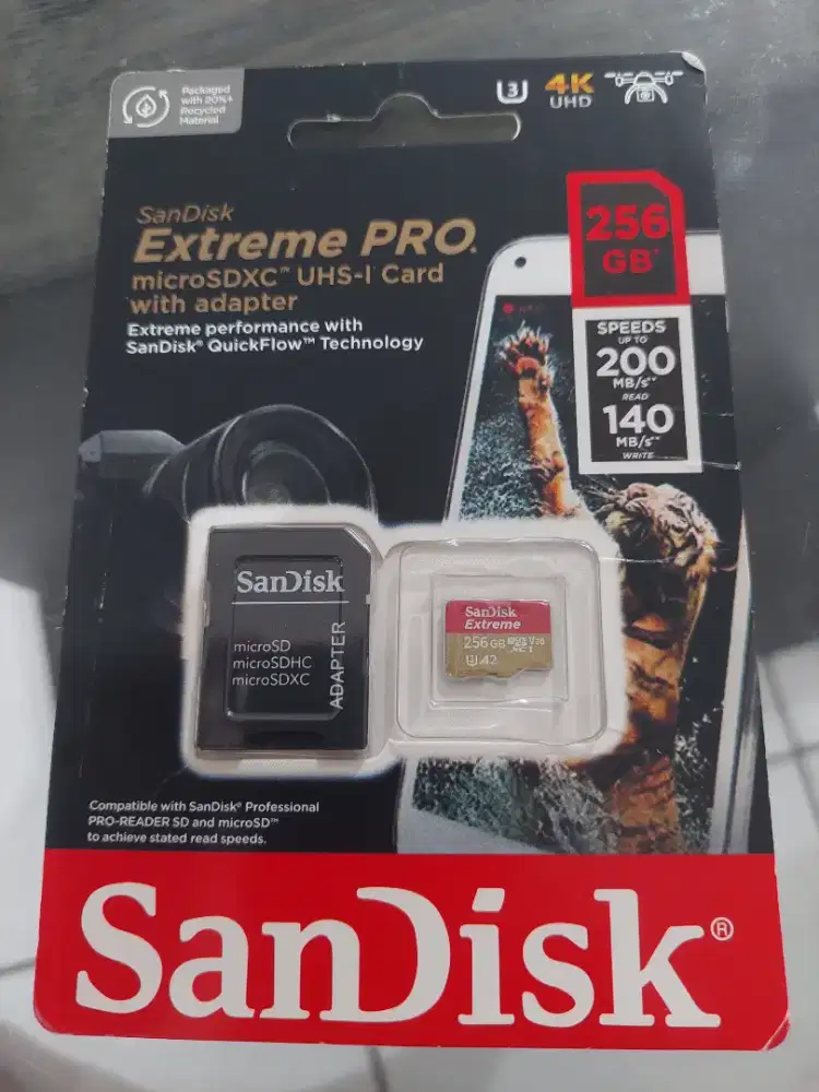 Jual Memory Card SanDisk Extreme 256GB