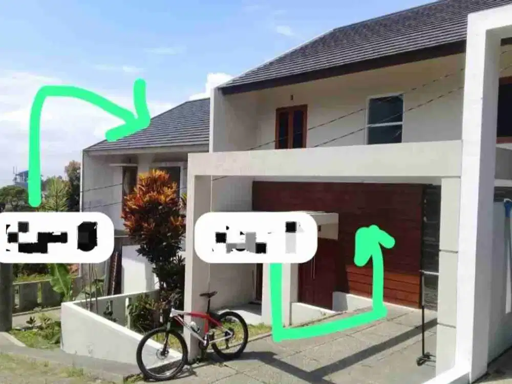 termurah! rumah baru lux dago tea house residence bandung utara