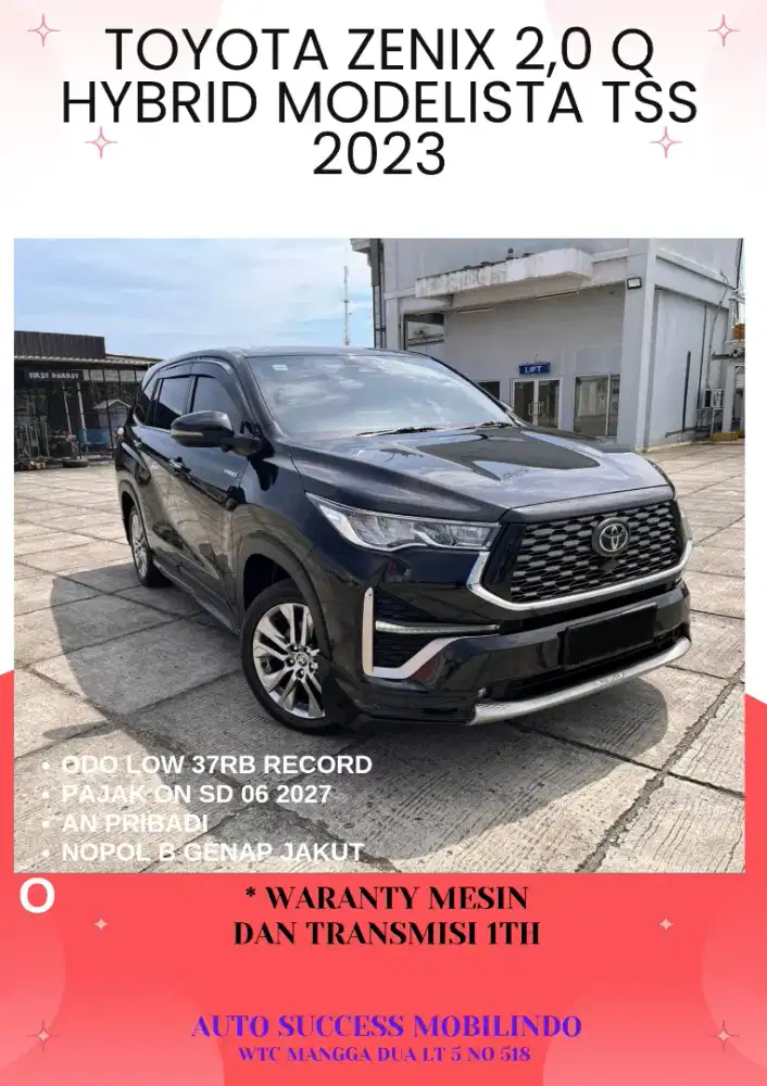 Toyota  Innova Zenix 2.0 Q Hybrid Modelista Tss Cvt 2023