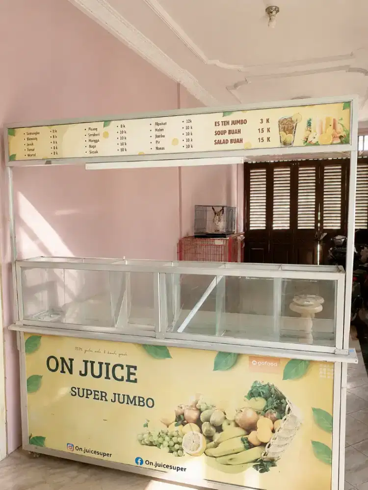Rombong Bekas jual Jus buah