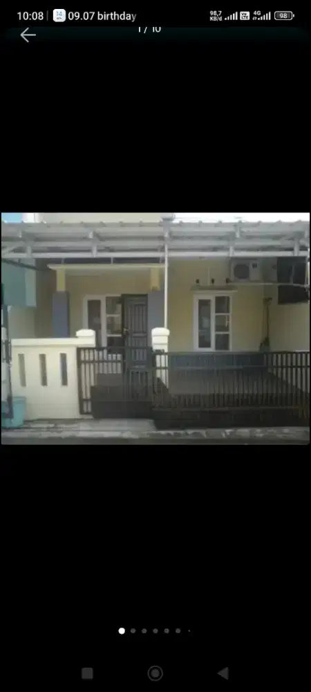 Jual / Sewa rumah cluster, aman, nyaman dekat ke bioskop, super market