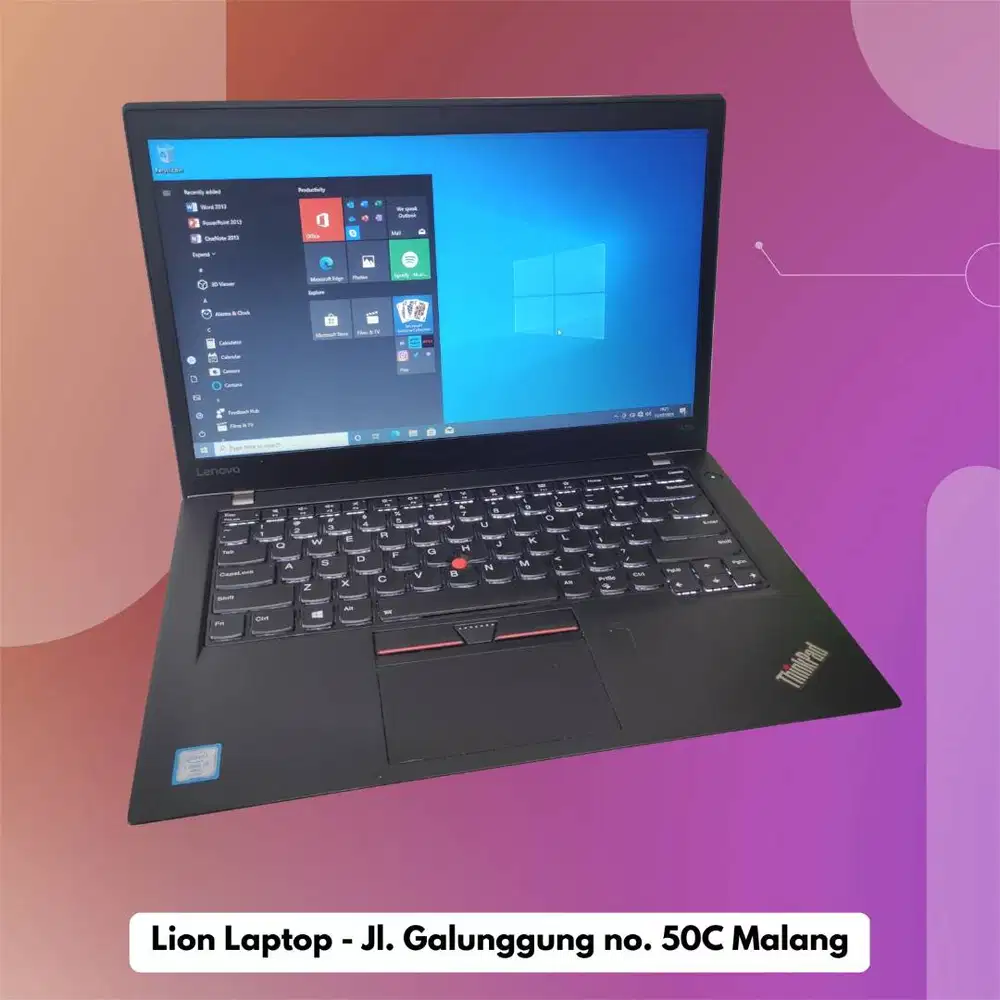 RAM 8GB SSD 256GB Core i7 SLIM Lenovo Thinkpad T470s [14|05]
