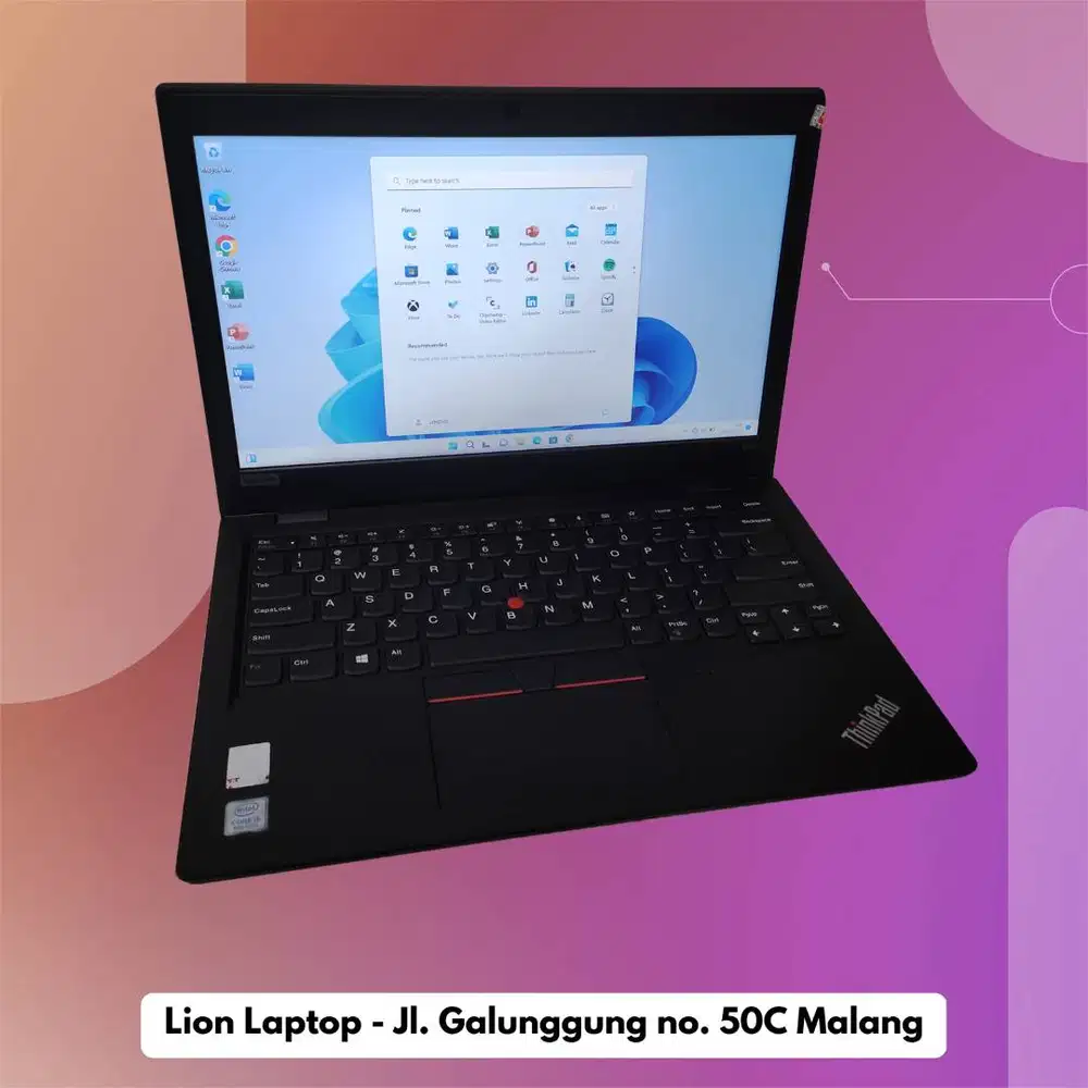 Core i5 Gen 8 RAM 8GB SSD 256GB Lenovo Thinkpad L390 [14|05]