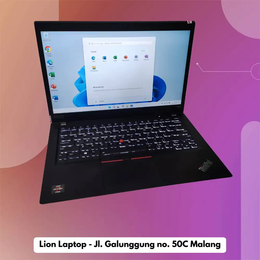 AMD Ryzen 5 PRO 3.7Ghz 8/256 VGA 2GB Lenovo Thinkpad T495s [14|05]