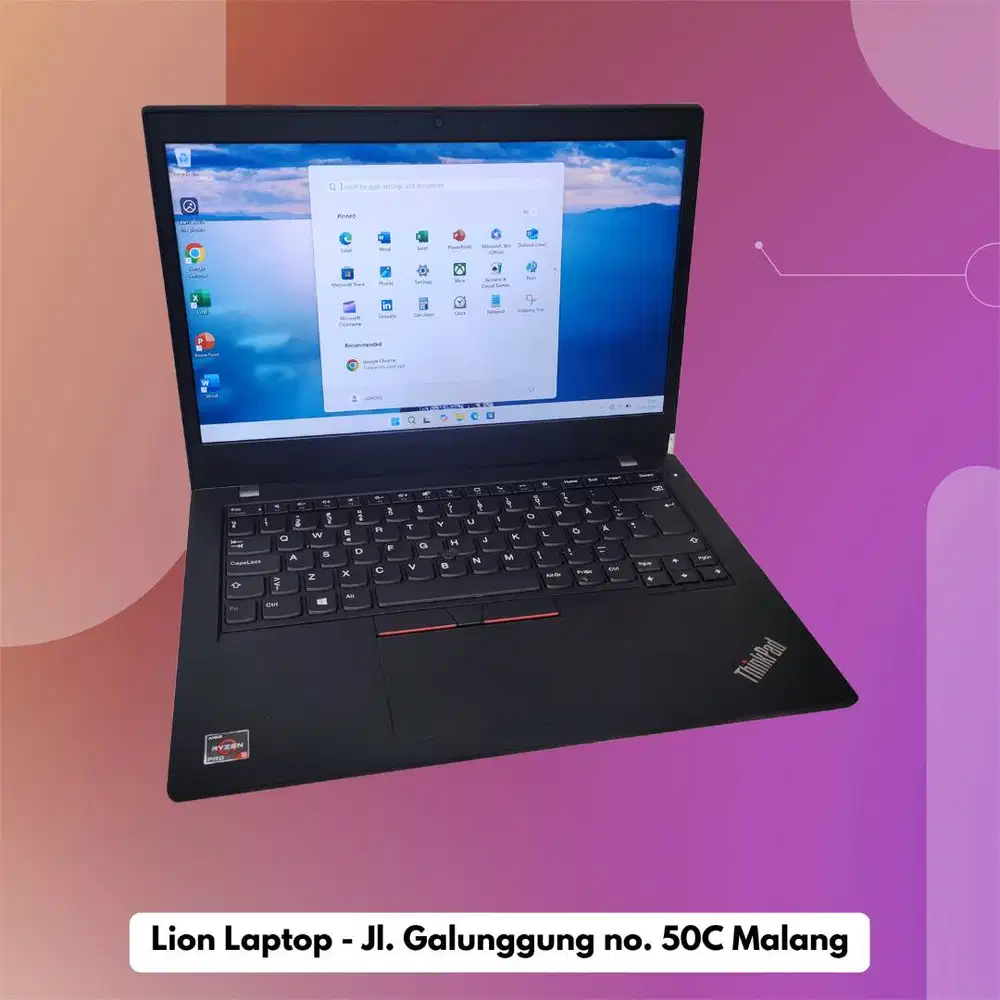 Gaming/Editing AMD Ryzen 5 PRO 8/256 MULUS Lenovo Thinkpad L14 [14|05]