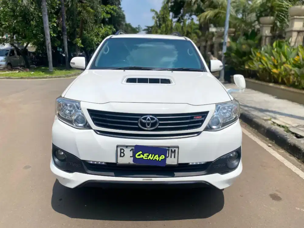 Fortuner G 2.5 VNT 2014 Putih Terawat Harga OK