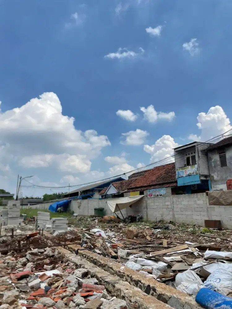 Di Jual Tanah Kavling Strategi di Jalan Raya Ciracas Jakarta Timur -